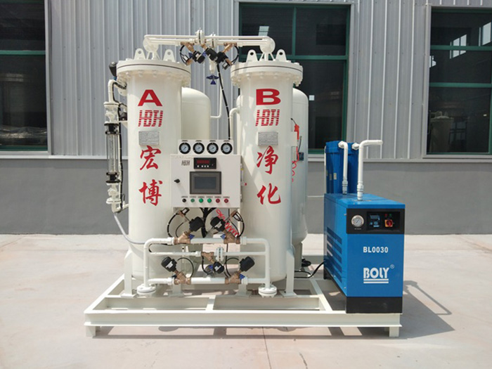 Nitrogen generator of heat treatment industry