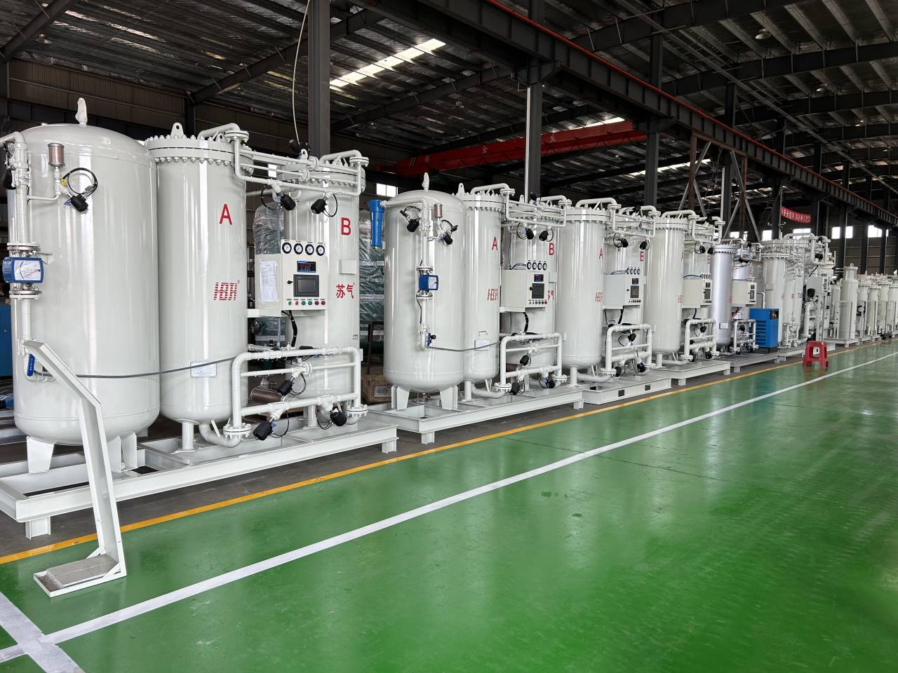 Nitrogen making machine of aluminum products industry