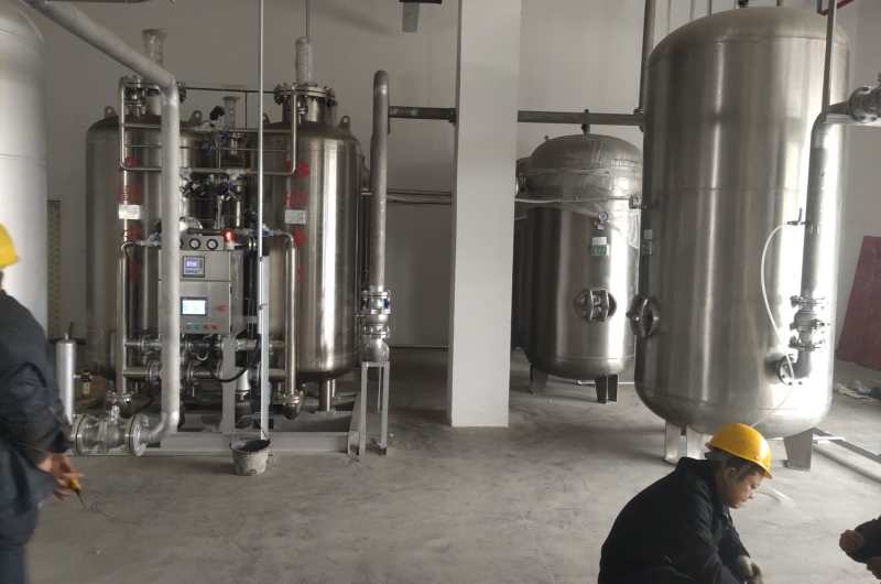 What are the requirements for the installation site of nitrogen production equipment